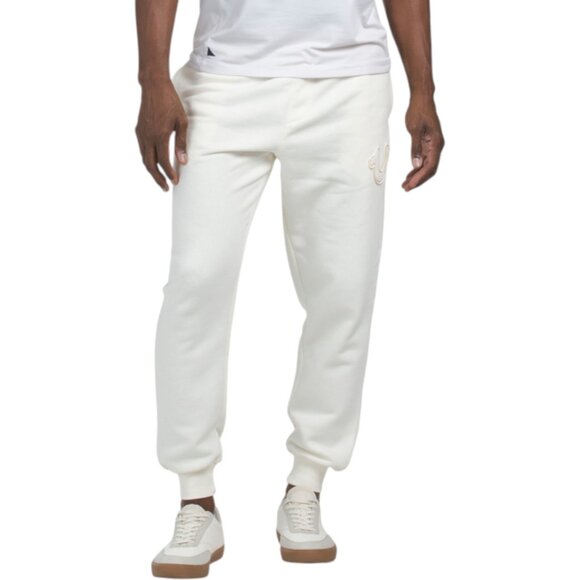 True Religion Men's 2 PC Sweatsuit White Chocolate Candy Cane Hoodie Joggers Set - Picture 5 of 11